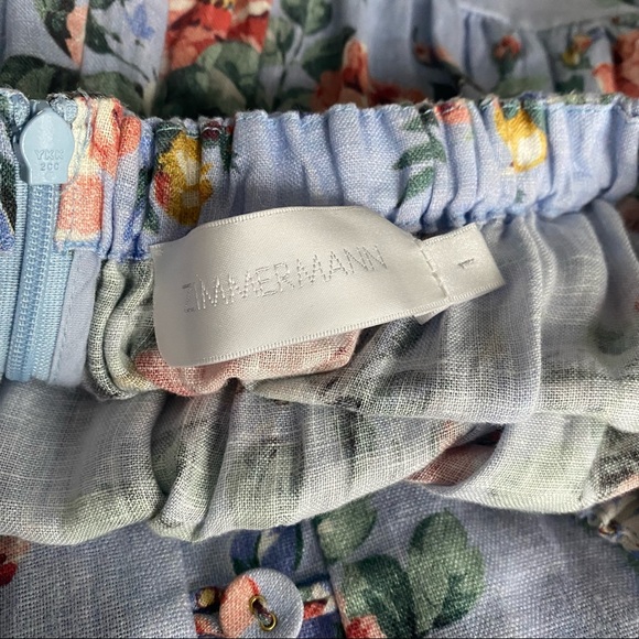 Zimmermann Bowie Off the Shoulder Dress - Picture 10 of 16